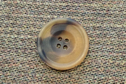 Bouton de Trench-Coat à Finition Mate en Trois Tailles