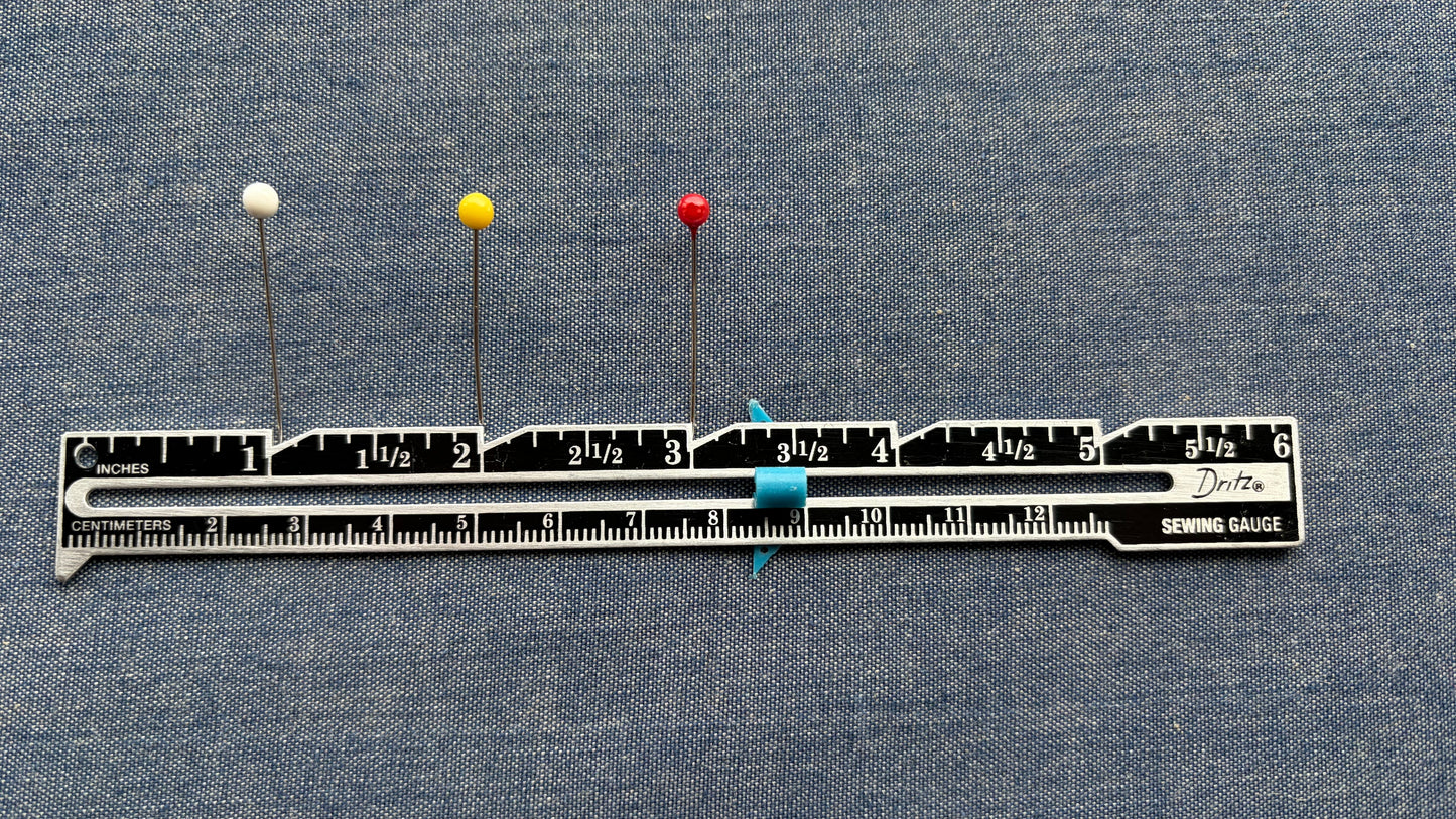 Jauge de couture révolutionnaire