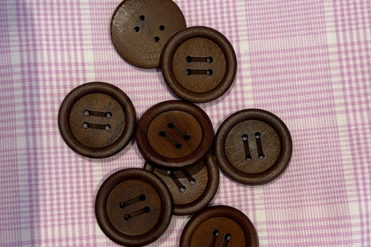 Bouton en bois d'olivier