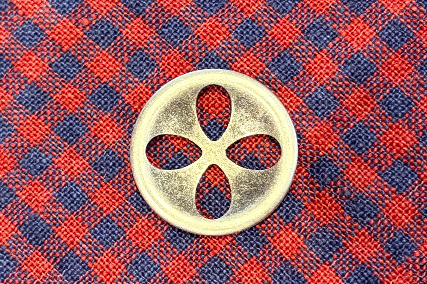 Bouton Pétale Métallique