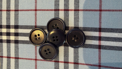 Bouton Corozo Traditionnel Finition Satinée (Deux Tailles)