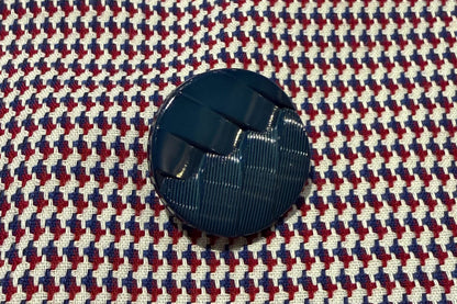 Bouton sur pied bleu (lot de 9)