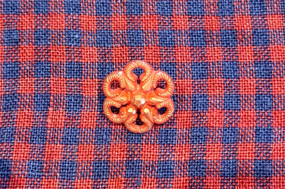Tige de fleur en plastique (cinq coloris)